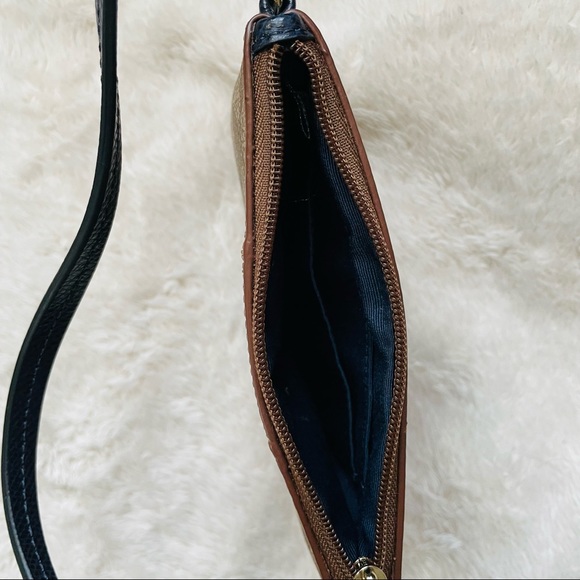 Coach Signature Wristlet with Navy Accent - Picture 4 of 8